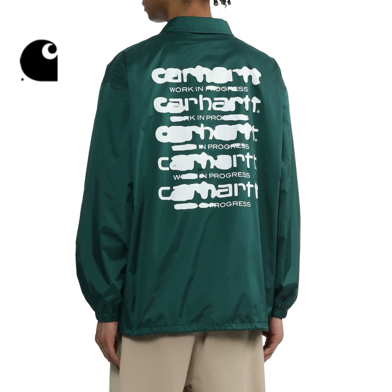 Куртка Carhartt WIP мужская осень уличный стиль принт с надписью ink Carhartt тренд