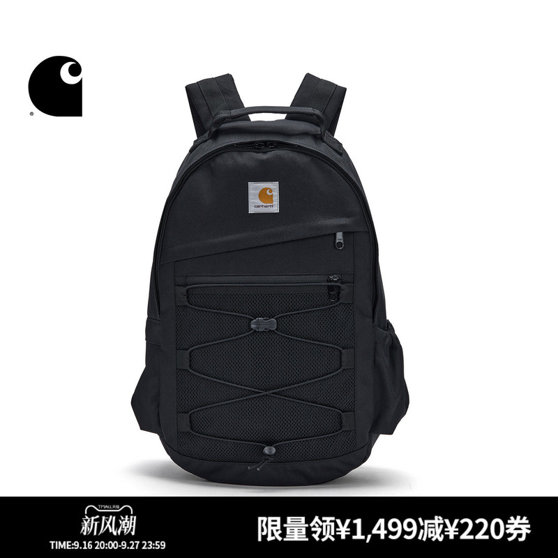 Carhartt Wip Backpack Accessories New Product Classic Square Logo Water-Repellent Fabric Carhartt