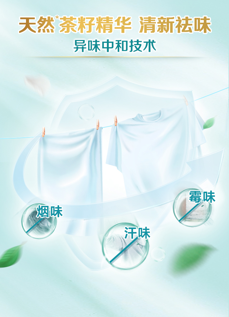 天猫超市 立白 茶籽洗衣液杀菌除螨 12斤 图10