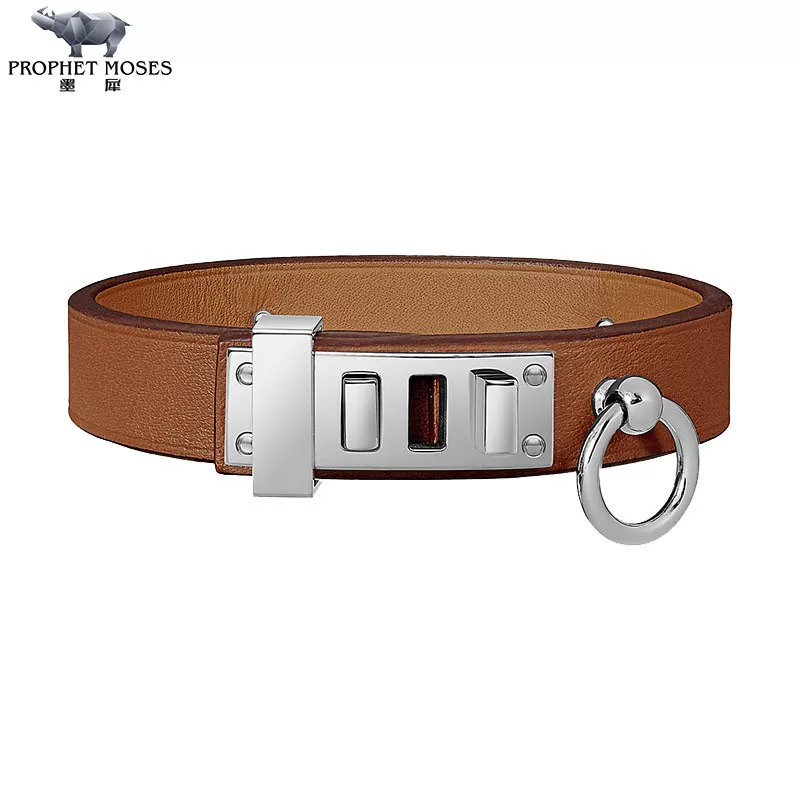 Новый женский браслет из крокодиловой кожи Hermes 2023 года выпуска H07885