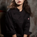 Duomilai униформа шеф-повара рабочая одежда для выпечки, общественного питания, отеля, кухонная одежда, униформа шеф-повара, рабочая одежда с длинными рукавами