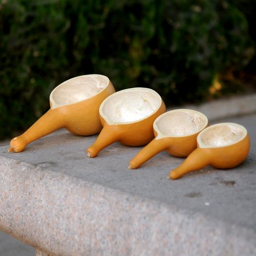 Натуральная тыква, водяная совка, совок для воды, ремесла для личинки тыквы, большой и маленький совок зеленый оригинальный экологический продукт тыквы