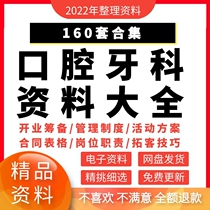 Oral Dentistry Clinic Outpatient Process System Marketing Operations Management Posts Duties Manual Promotion Activities Program