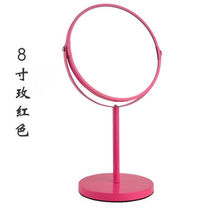 Round mirror European high-definition desktop makeup mirror mirror vanity mirror double-sided mirror princess mirror beauty mirror magnifying desktop 8