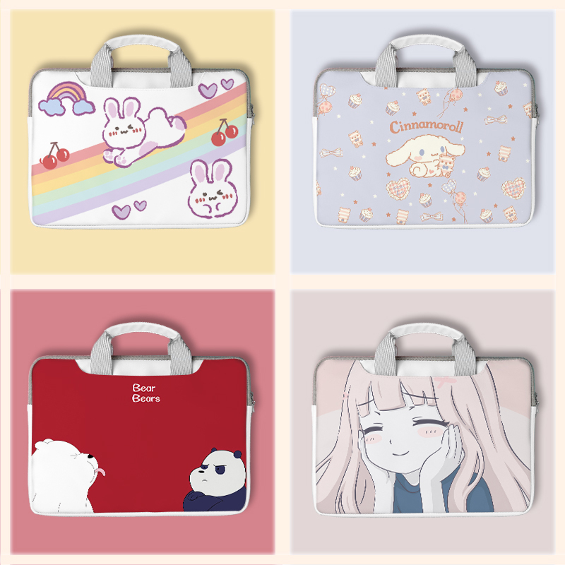Handbag suitable for Xiaomi air12 5 laptop bag Apple pro13 handbag 14 Lenovo 15 6 inch