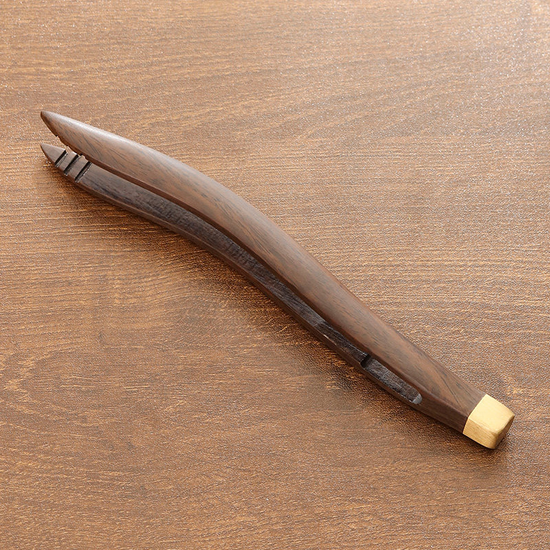 Black Sandalwood Tea Clip Tea Spoon Tea Spoon Suit Accessories Tea Towel Tea Knife Teaspoon Teaspoon Tea Tweezers Tea Tweezers Tea Tools-Taobao