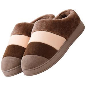 【米查】冬季保暖情侣全包跟棉拖鞋