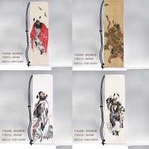 New fashionable Zhongkui series Chinese style Chinese painting trendy printing large capacity one-shoulder badminton racket storage bag