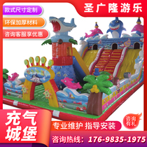 Large commercial slide indoor childrens playground equipment small parent-child early education facilities naughty Fort manufacturers