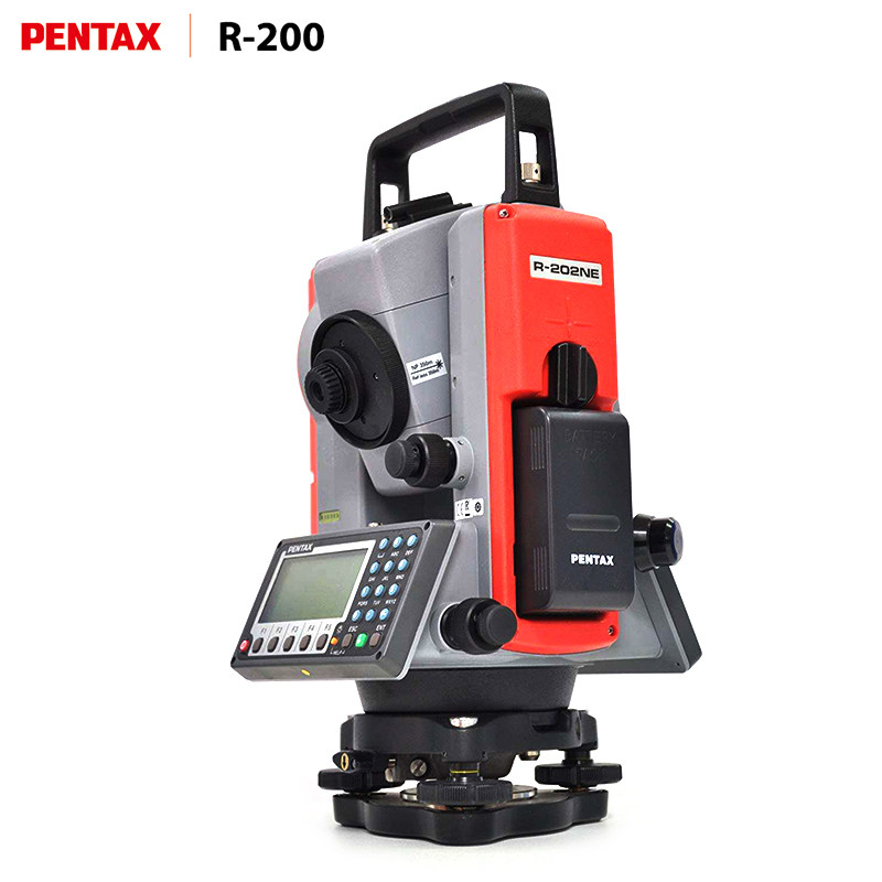 Imported Pentax R-200 series R-202NEP total station construction site road and bridge measuring instrument Laser alignment free prism