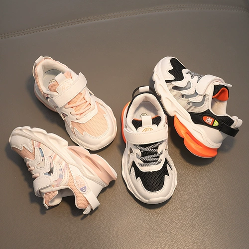 芭芭鸭 Детская спортивная обувь, повседневная обувь для мальчиков, коллекция 2021, тренд сезона, подходит для подростков