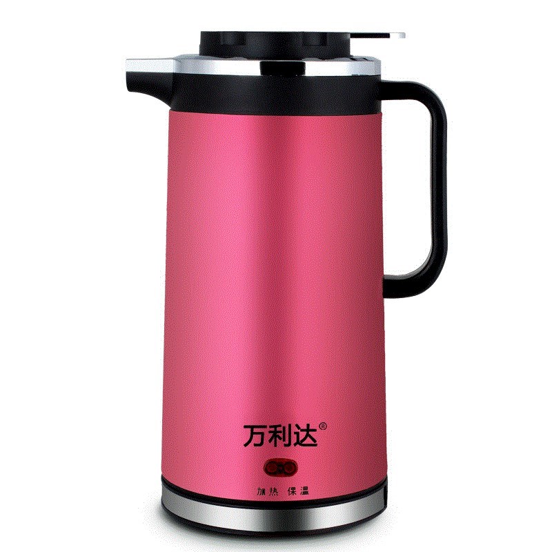Home Warm Pot Insulated Open Water Bottle Electric Heating Heater Office Dormitory Burning Water Pot Plug-in Fully Automatic