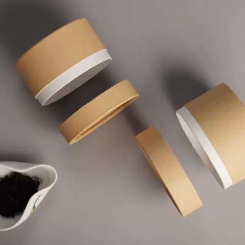 Хорошая штука. Бумажные банки с крышками. Ящики для хранения чая. Запечатанные банки. Небольшие нестандартные бумажные пакеты для запечатывания одной или двух банок.