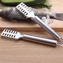 Professional scratch fish scales for home use to fish scales brush kitchen kill fish scales stainless steel scales platings