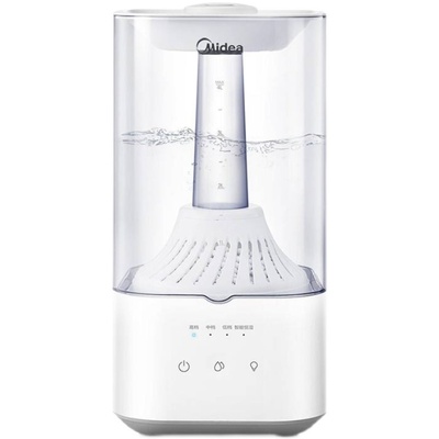 美的空气加湿器恒湿高出雾双重净化上加水大口径易清洁SCK-3H40