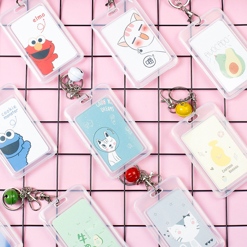 ABS Bell Key Knife Cartoon Cute Cartoon Pattern Public Cardcard Cardcard Cardcard Protective Confident
