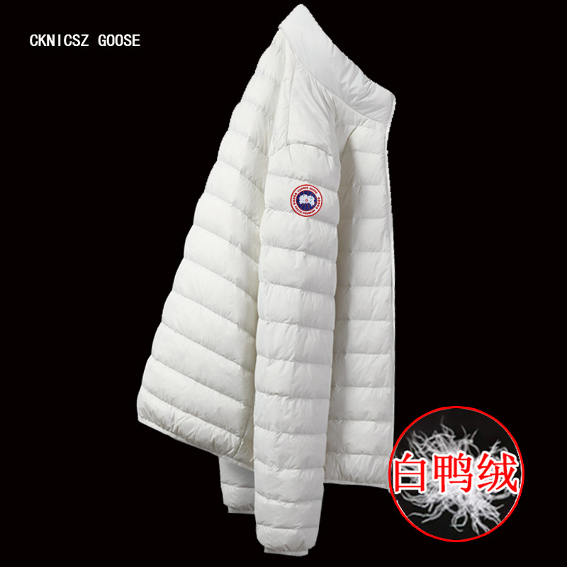 Lightweight down Jacket for Men and Women, Sporty and Fashionable, Warm White Duck Down, Suitable for Couples, Can Be Worn as an Inner Layer or Outerwear