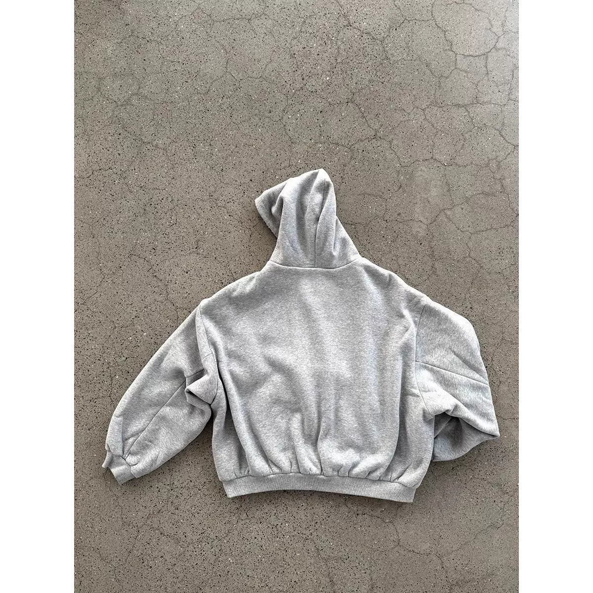 Reversible Zip Up Sweatshirt Jacket