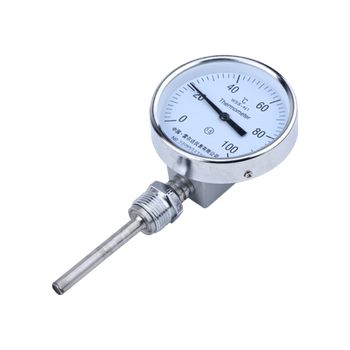 Radial axial bimetallic thermometer wss411401