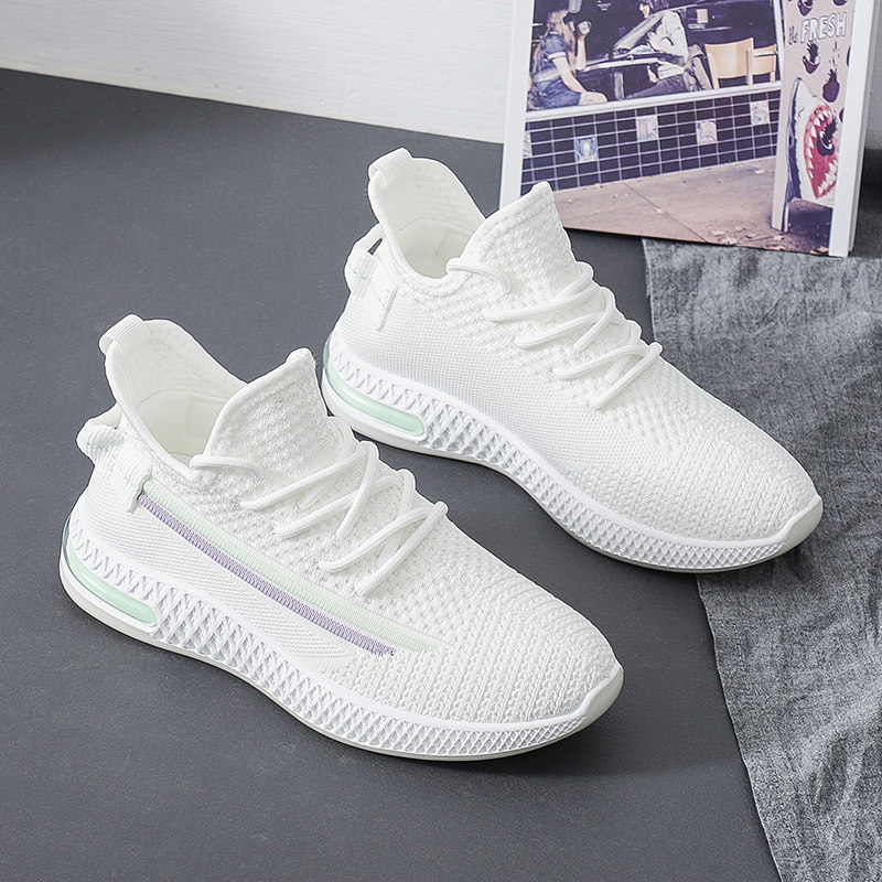 Back Force Coconut Shoes Women 2021 New Little White Shoes Casual Running Sneakers Soft Bottom Comfort 100 Hitch Mesh Women Shoes