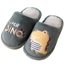 儿童棉拖鞋男童女童秋冬卡通防滑居家用