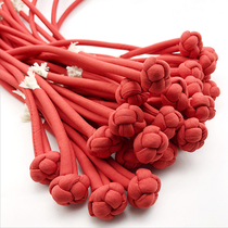 Vintage plate buckle down quilted jacket Chinese style red Cheongsam cloth buckle Tang suit large word ethnic decoration buckle