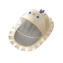 Baby mosquito net cover foldable anti-mosquito full-cover yurt childrens crib bottomless universal encrypted baby mosquito net