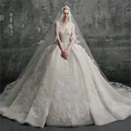 Свадебное платье, топ без лямок, французский стиль, премиум класс, по фигуре