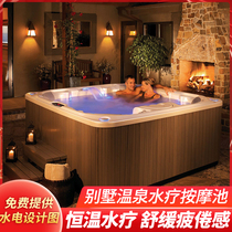Outdoor surf Whirlpool home massively multiplayer Bath hot spring bath thermostatically heated SPA SPA bath