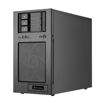 Yinxin SilverStone CS330 NAS storage chassis aluminum panel support M-atx 120 water cooling