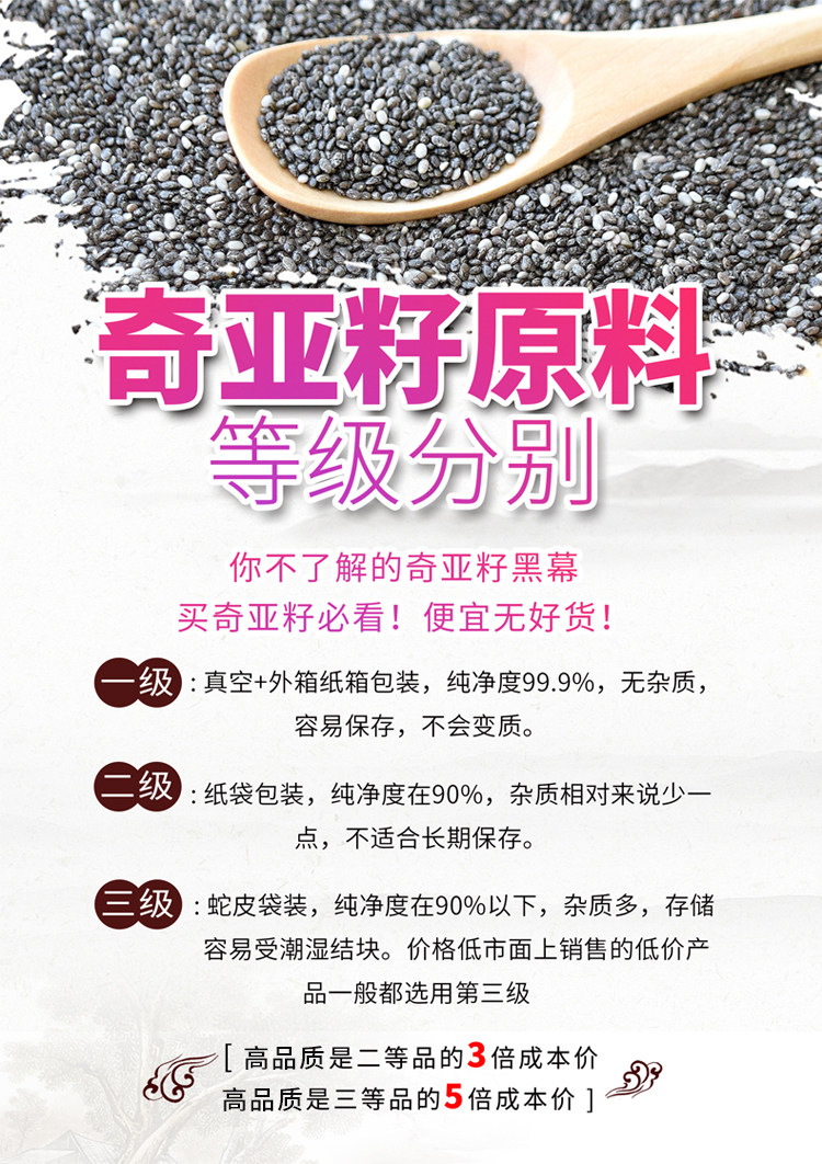 墨西哥進(jìn)口JUSSMINI奇亞籽