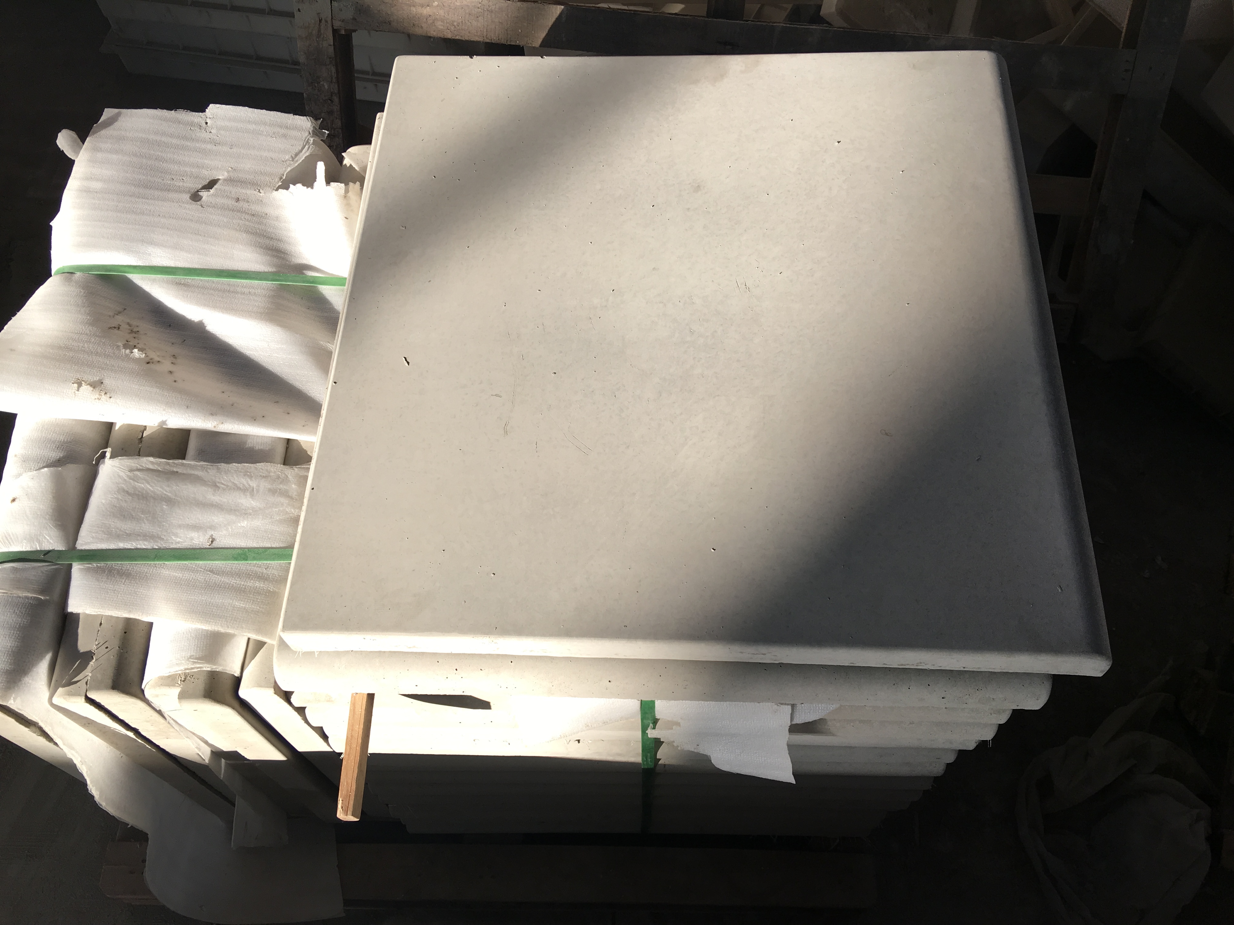 Cement water board plastic mould 80x80x10cm