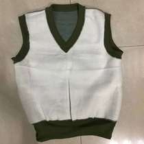 Customized inventory 87 grass green old goods 65 velvet vest Jun green elderly close-fitting vest mens outdoor warmth and cold protection