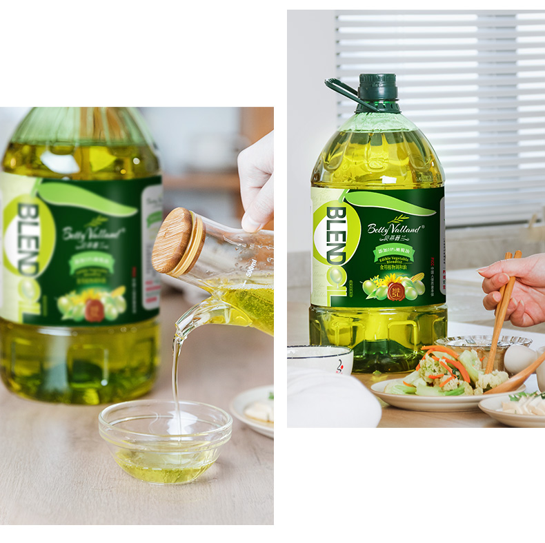 贝蒂薇兰 食用调和油 大桶5L 含10%橄榄油 图15