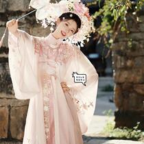 Quanzhou Xunpu female hairpin costume pink horse face skirt ethnic style heavy industry embroidery travel photo studio photo studio Hanfu