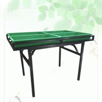 Fruit stalls shelf foldable disassembly portable outdoor single-layer thick vegetable display shelf