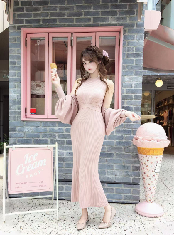 Nami High Quality | Clear Style 4-Way Knit Little Mermaid Casual Skirt Knit Set Skirt Nami High Quality | Clear Style 4-Way Knit Little Mermaid Casual Skirt Knit Set Skirt