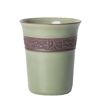 Longquan celadon scent cup ceramic household tea fair cup tea divider kung fu tea cup handmade fair cup even cup
