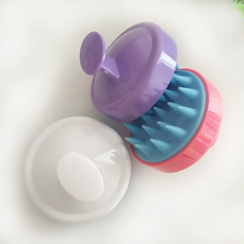 Щетка, массажер, силиконовая расческа для кожи головы, против зуда