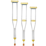 Телескопические костыли с алюминиевым сплавом под подмышками инвалидности инвалидов пожилых людей легкие анти -скольжения