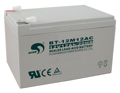 Sett BT-12M12AC lead-acid storage battery 12V12AH elevator building access control fire host 12 V A battery