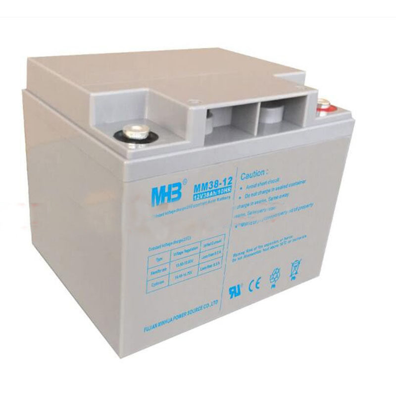 MHB battery MM38-12 lead-acid maintenance-free 12V38AH fire host UPS EPS power supply DC screen