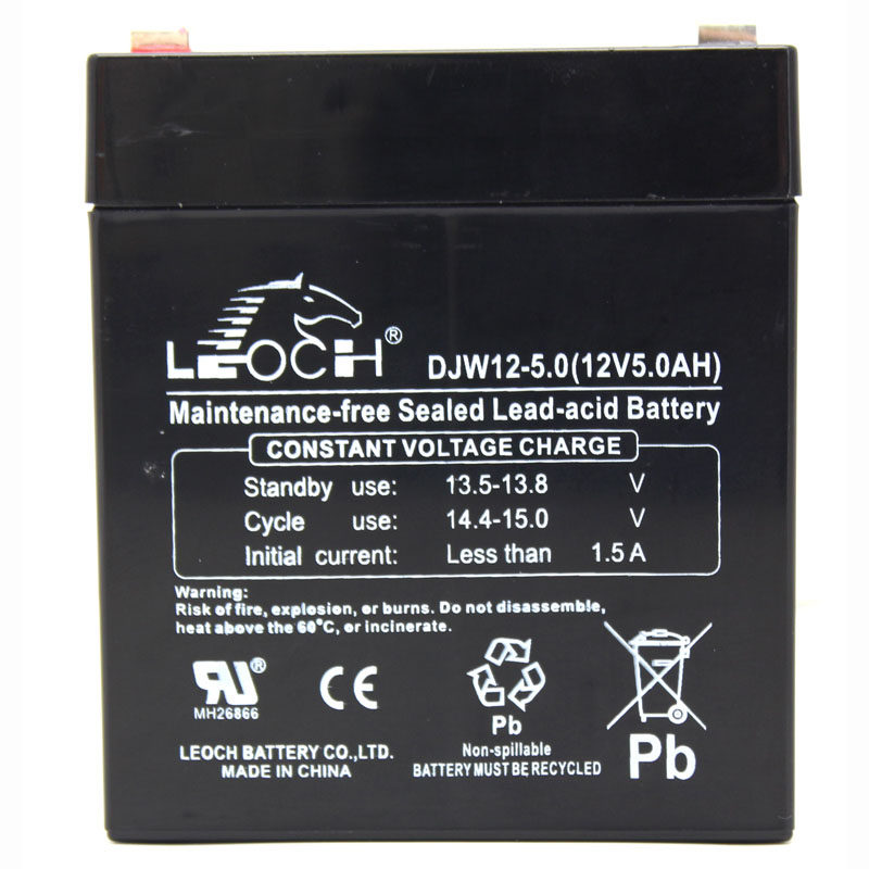 Li Shi battery DJW12-5 0 roller gate motor battery 12V5AH roller gate 12V4 5AH battery