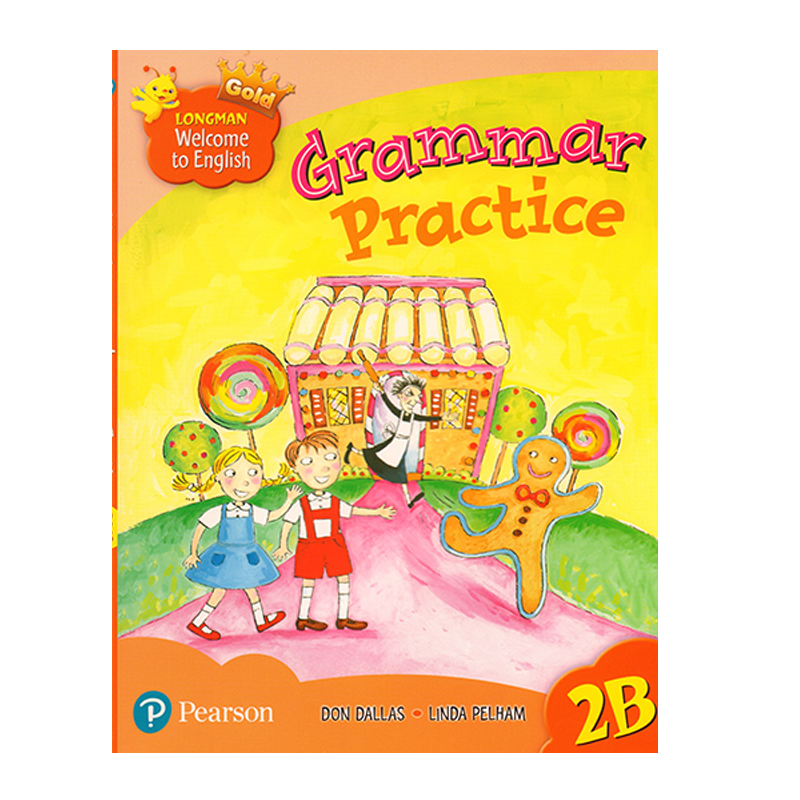 新版香港朗文小学二年级英语教材gold Longman Welcome To English 2b 新版语法练习册grammar Practice 虎窝淘