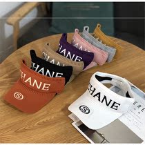  2020 parent-child hat summer mens and womens childrens empty top hat Korean childrens sun hat baby sunscreen sun hat baseball