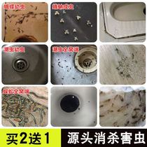 Sewer insecticide household bathroom to kill small flying insects moths midges small black insects kitchen deworms