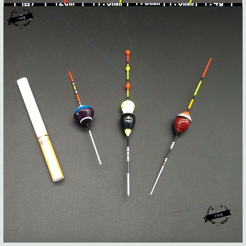 Ice fishing adrift nano small and shallow water crucian carp drift fishing ultra short and highly sensitive eye-catching grass cave stream grouper float