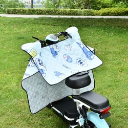 Small electric vehicle windshield quilt summer sunscreen motorcycle windshield artifact battery car sunshade waterproof cover spring and autumn