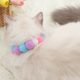 Цвет кошки шарики воротник