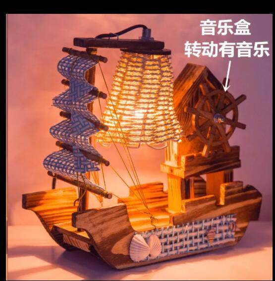 Wooden music box birthday gift girls boys girlfriends send creative graduation meaningful handicraft